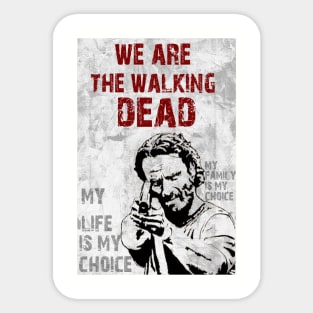 rick grimes Sticker